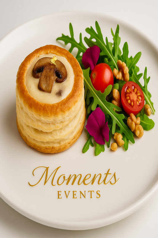 Vol aux vents champignon fromage