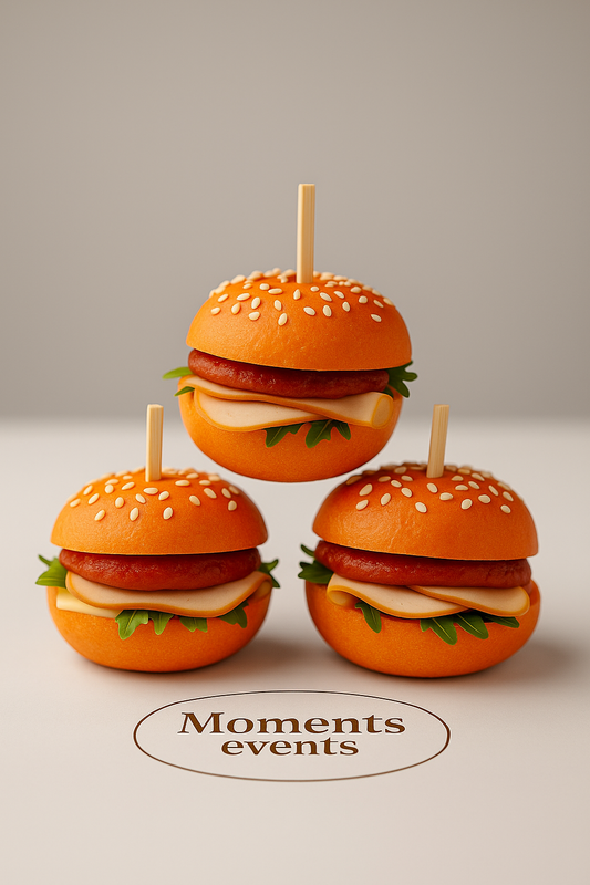 Mini Burger Orange