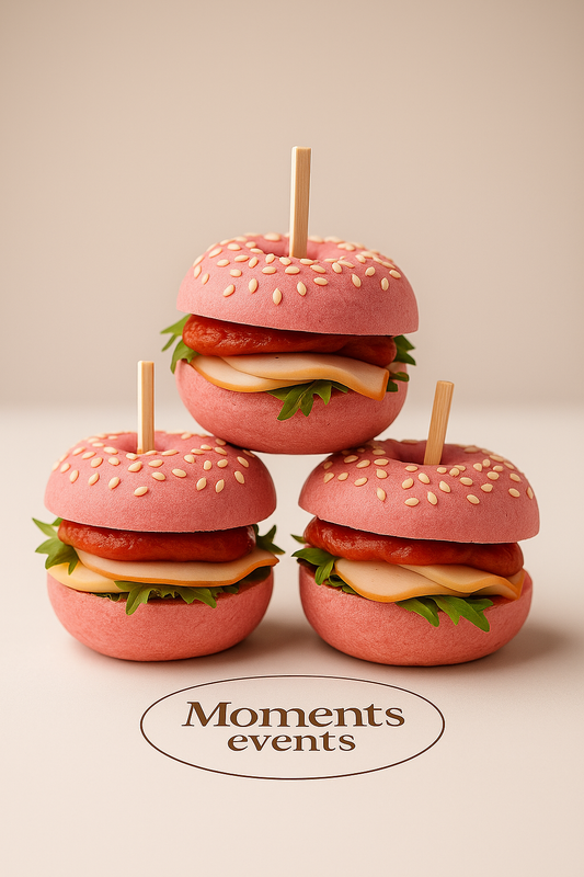 Mini Burger Pink