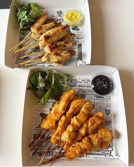 Plateau de brochette satay poulet 40 pieces