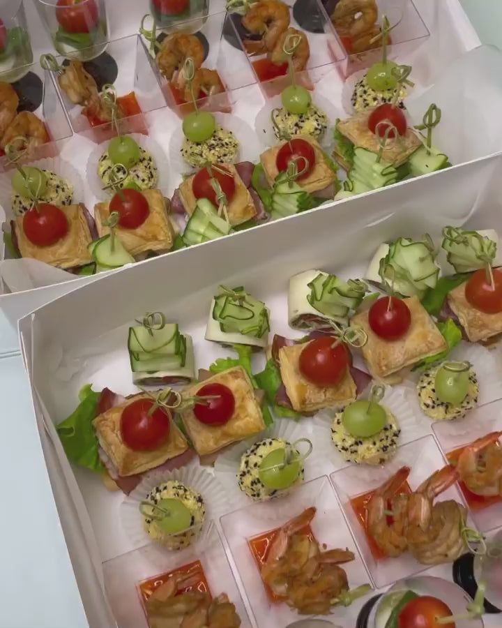 Box canape&verrine 25pcs
